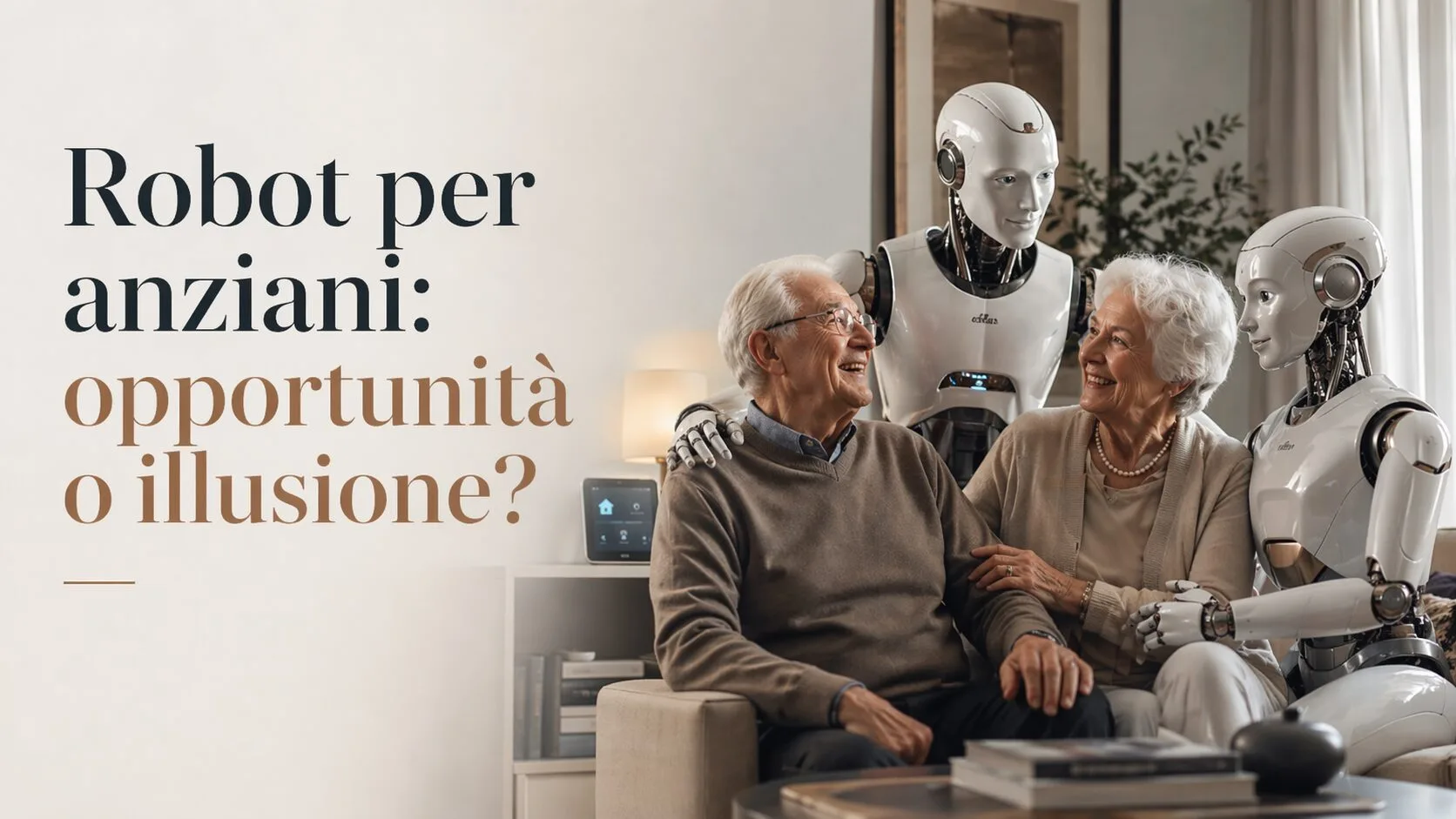 Robot per anziani: opportunità o illusione?